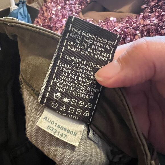 7 for all mankind green jeans 27 - Picture 10 of 11